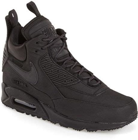 nike air max boots black